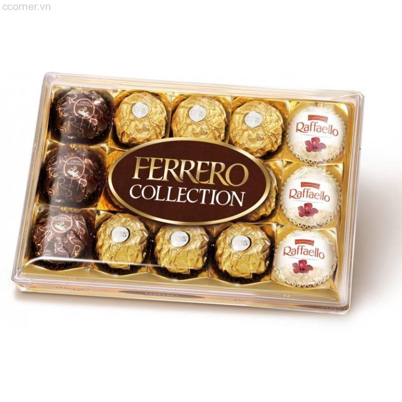 Ferrero Collection hộp kẹo sô cô la mix vị 15ks 172g