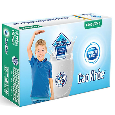 Thùng 48 Hộp Sữa Uống Dutch Lady Cô Gái Hà Lan Có Đường Cao Khỏe (48X110ml)